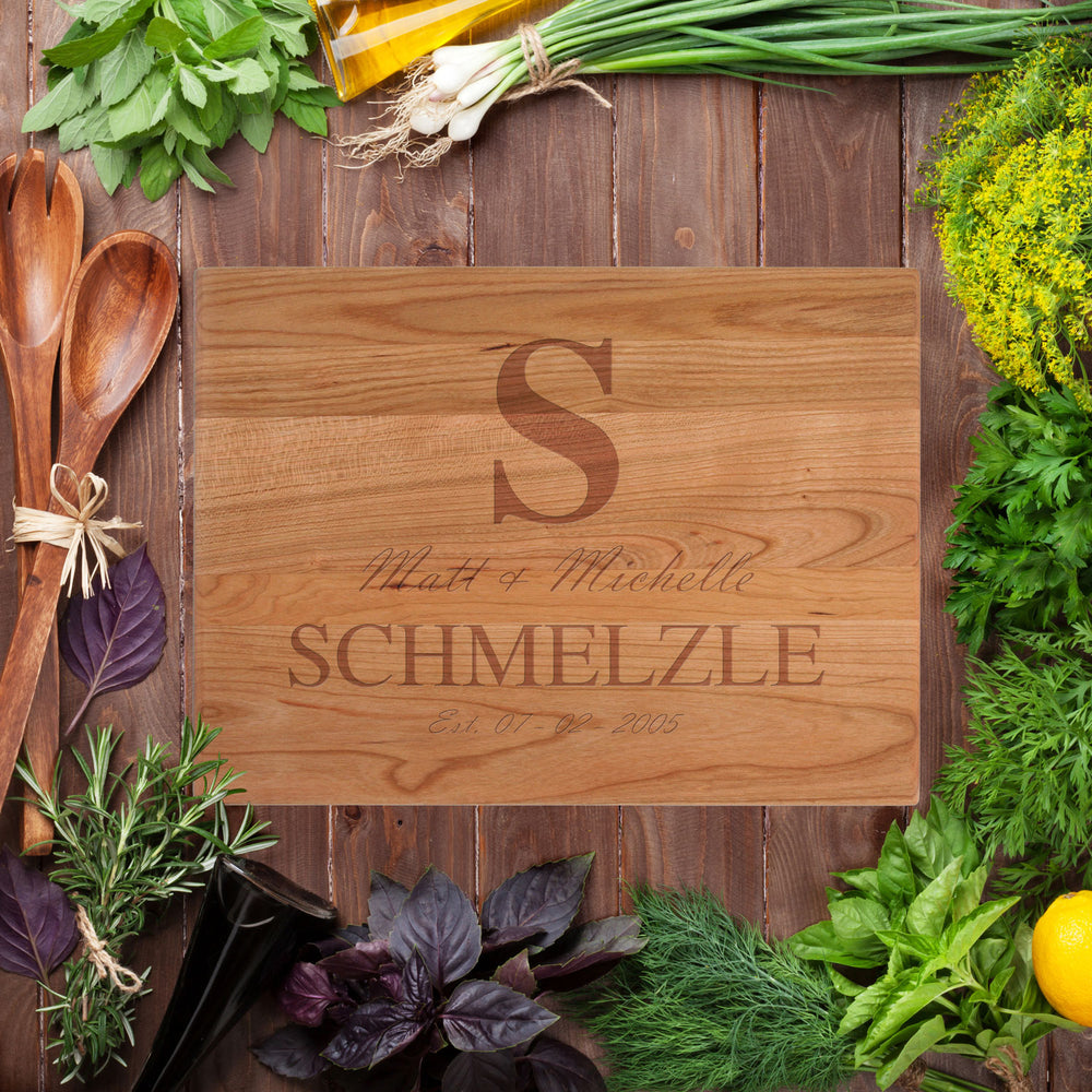 Big Letter Cutting Board